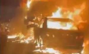 Three people burnt beyond recognition after tragic accident on Nakpanduri road