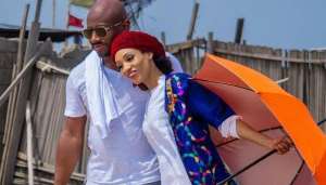 Singer, Dija Spotted With Her Hubby at Beach