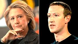 Hillary Clinton versus Mark Zuckerberg