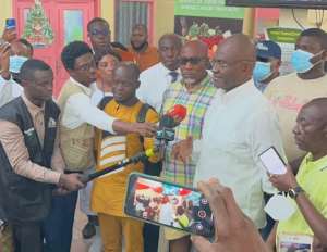 Ken Agyapong presents 100 beds, mattresses to KATH