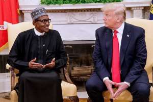 Did the Nigerian leader, Buhari ask Trump, how many Boko Haram terrorists has the US military killed in Nigeria?