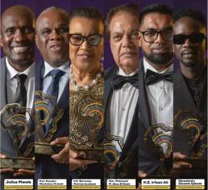 Distinguished personalities receive the Africa Prosperity Champions Awards