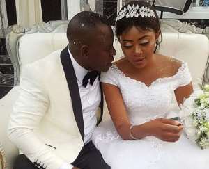 Nollywood Producer Drag friends to his White Wedding with Lover