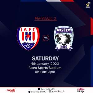 Match Preview: Inter Allies vs Bechem United – GPL Match Week 2