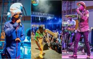 Stonebwoy Joins Kojo Antwi, Amakye Dede To Treat Fans At 2 Kings Live In Concert