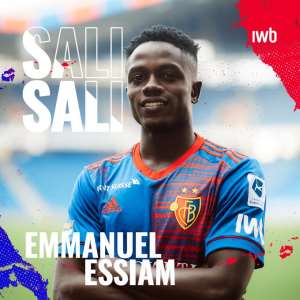 Swiss giants FC Basel sign talented Ghanaian midfielder Emmanuel Essiam