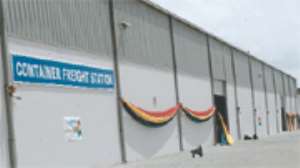Prez Opens New Container Terminal