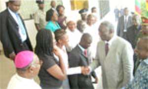 Kufuor Storms Students Meeting