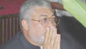 BRIBERY SCANDAL •Rawlings Goes Mad