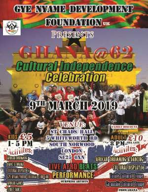 Ghanaian culture to be celebrated in London on Independence day