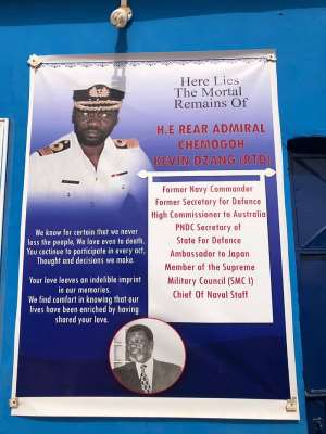 Nandom Marks 10th Anniversary Of H.E Rear Admiral Chemogoh Kevin Dzang