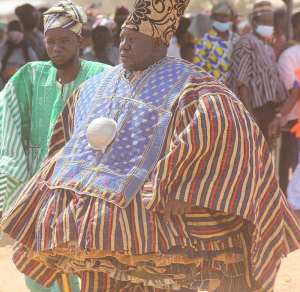 Kusasi man wears 34 smocks to mark 34th Samanpiid festival in Bawku