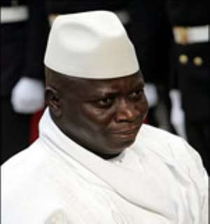 Yayha Jammeh to be isolated