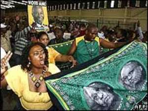 Heckles open ANC election meeting