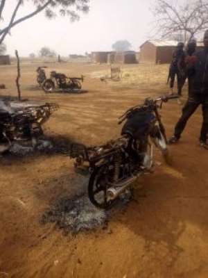Chereponi Residents Burn Tyres In Protest Of Curfew