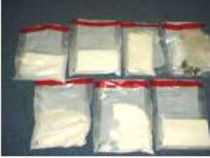 Cocaine in Police custody turns into flour