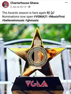CharterHouse Open Nominations For VGMA 2020