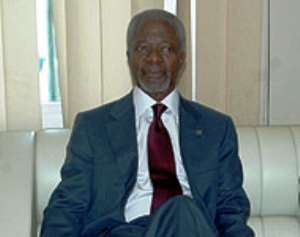 Kufuor Congratulates Kofi Annan On 70th Birthday