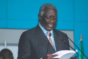 President Kufuor Grants Audience To J.P Morgan039;s CEO