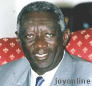 President Kufuor pardons 1410 prisoners