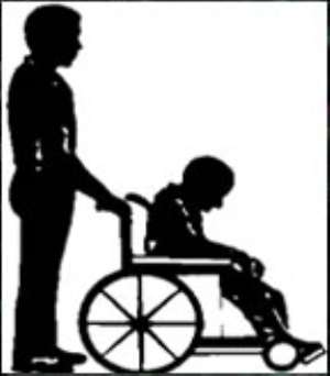 Physically challenged persons face ejection