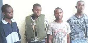 Tema Police Arrest Four Armed Robbers