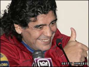 Maradona 'set to coach Argentina'