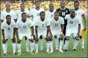Ghana Slip On FIFA Ranking
