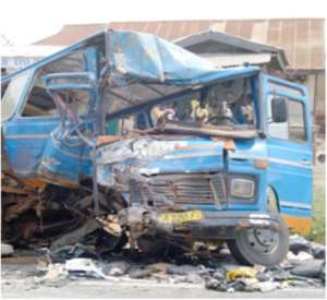 10 Killed. In accident