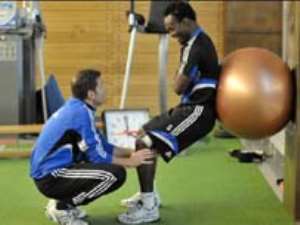 Essien back on quick recovery