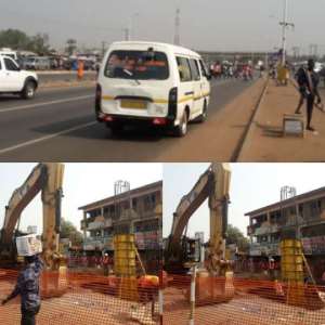 6 Contractors Make Progress on Adentan-Madina Road Footbridges