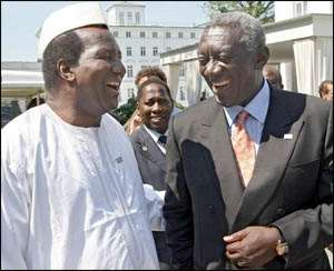 Kufuor Meets Ex-Malian Leader
