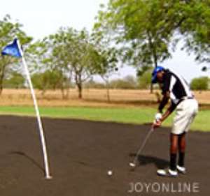 Mensah wins National Caddies Golf