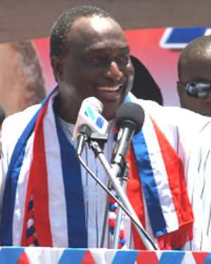 ALAN KYEREMATEN CONGRATULATES THE NEWLY ELECTED NATIONAL OFFICERS OF NEW PATRIOTIC PARTY
