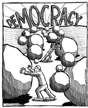 THE BEAUTY OF DEMOCRACY