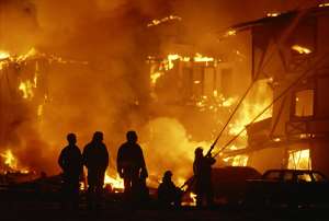 Central Medical Stores Burnt