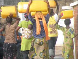 Water shortage bites Accra