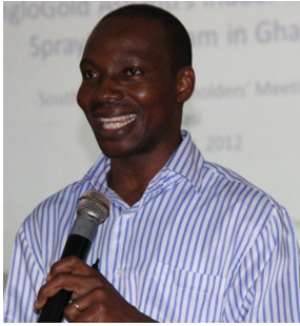 Sylvester Segbaya -Acting Director of the AGA Malaria Control Programme