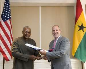 Delta Air Lines Welcomes The President Of Ghana To Its Atlanta Headquarters
