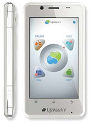 NEW SMARTPHONE – LIFEWATCH V – TO TEST SUGAR LEVELS AND BLOOD PRESSURE UNVEILED