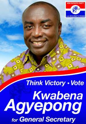 I Want To Be A Practical General Secretary—Kwabena Agyepong