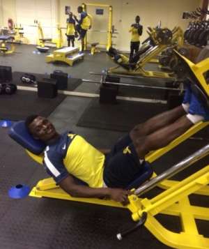 Rashid Sumaila At Training