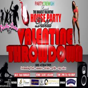 Party CREW GH Hosts Valentine Throwdown
