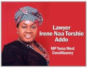 MP Naa Toshie Addos Way Of Getting Attention