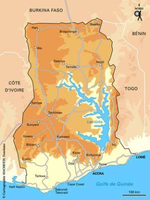 The Map Of Ghana Sits Precariously On Africa’s Left Lower Jaw—Part l