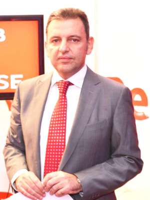 Chief Executive Officer of Vodafone Ghana, Haris Broumidis