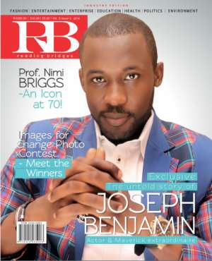 Joseph Benjamin Covers RB Magazine AprilMay 2014 Issue