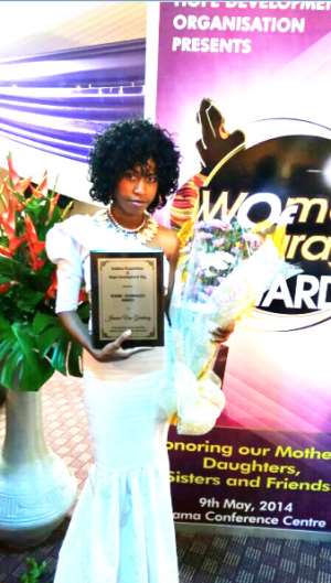 Jeremie Honoured As Icon For Young Women