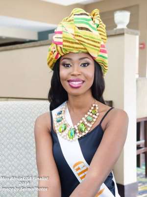 Miss Africa USA Finalist-Ghana Delegate