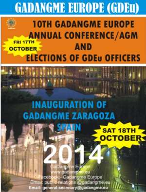 GaDangme Europe GDEu Annual ConferenceAGM 2014  Election Of GDEU Officers